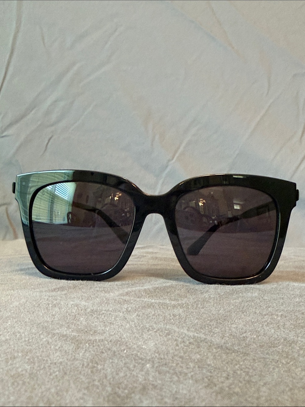 DIFF Bella Polarized - Classic Black Oversized Women's Sunglasses